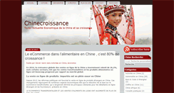 Desktop Screenshot of chinecroissance.com